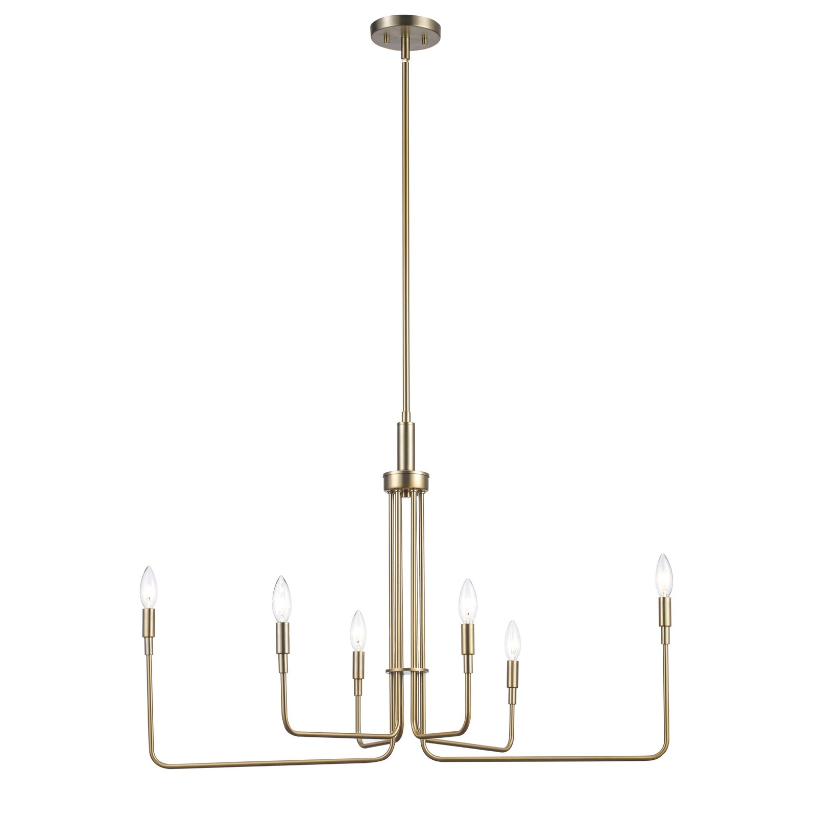 Model 18316 Open Cage Frame Half Ceiling Lamp