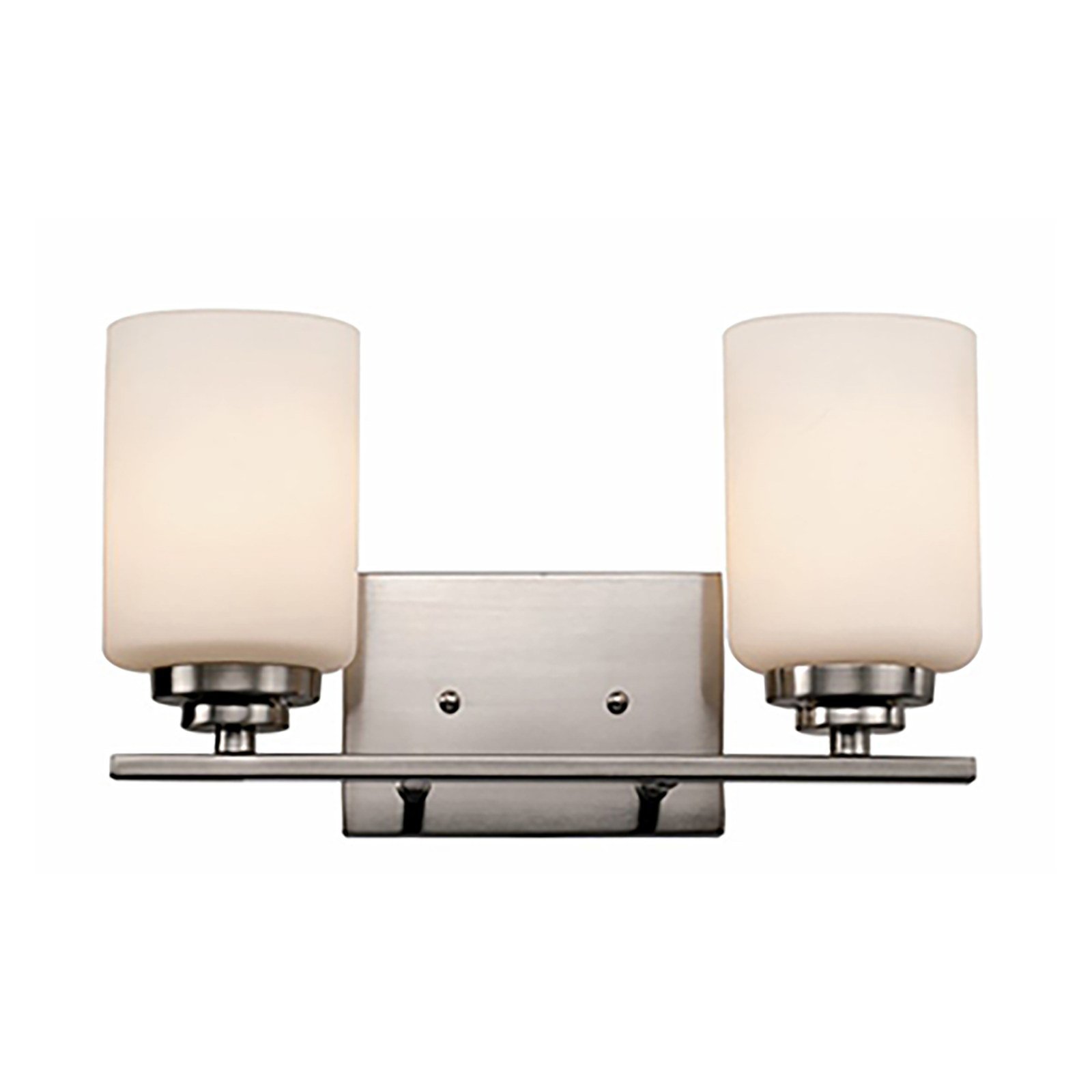 Model 49822 White Frosted Wall Lamp
