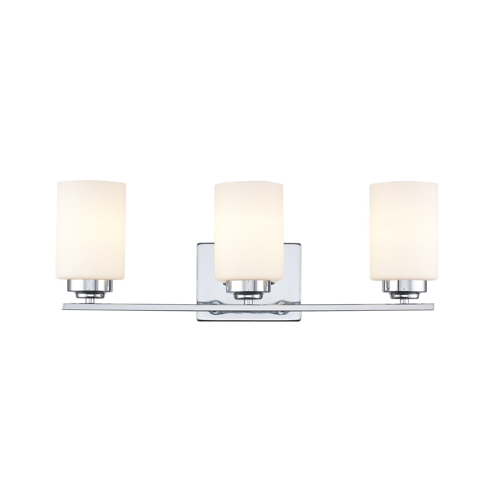 Model 49823 White Frosted Wall Lamp
