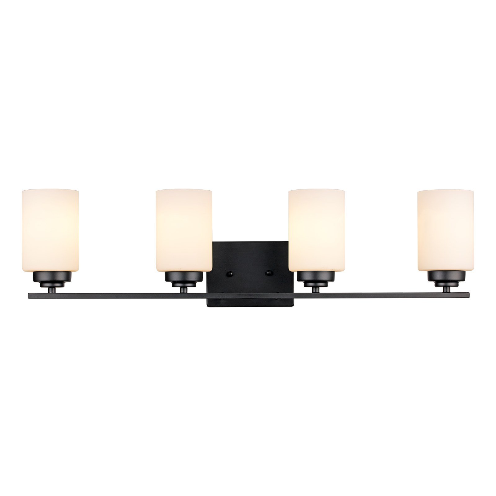 Model 49824 White Frosted Wall Lamp
