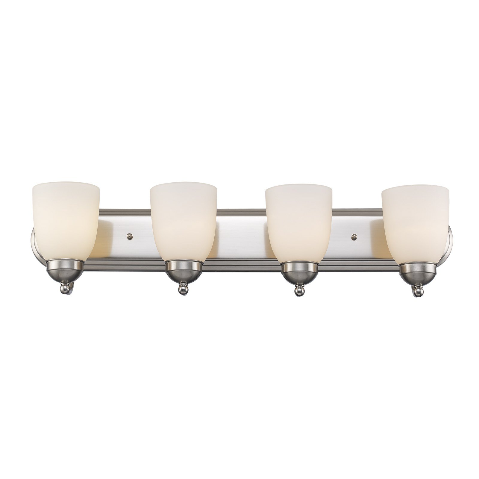 Model 5304-1 White Frosted Wall Lamp