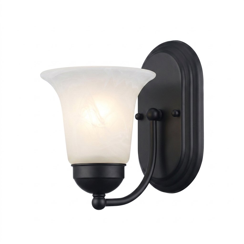 Model 6801 Marbleized Wall Lamp