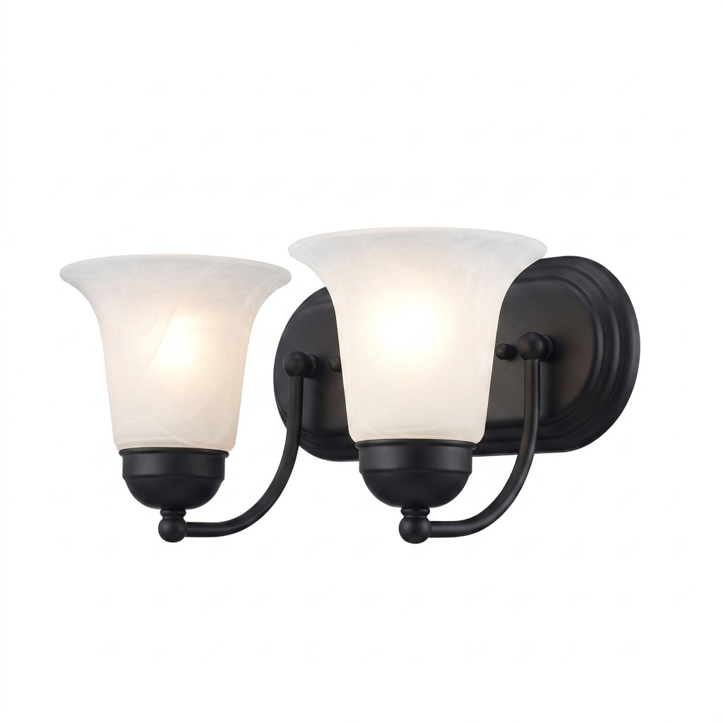 Model 6802 Marbleized Wall Lamp