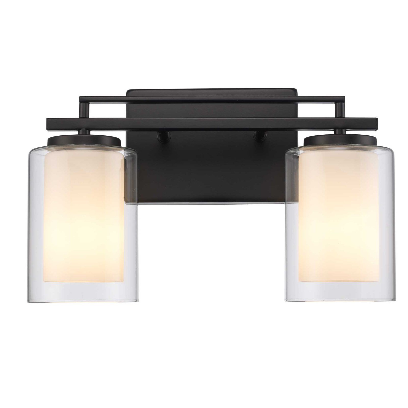 Model 88282 Clear/Opal Wall Lamp